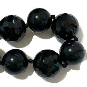 Chunky Retro Style Beaded Glass Choker